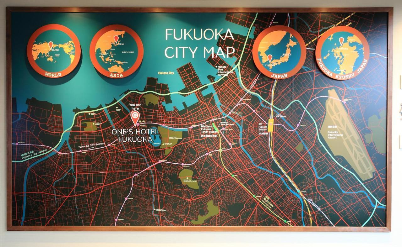 One'S Hotel Fukuoka Extérieur photo